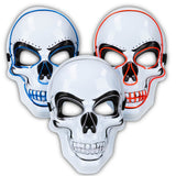 LED Neon Skull Mask for party or Halloween Costume