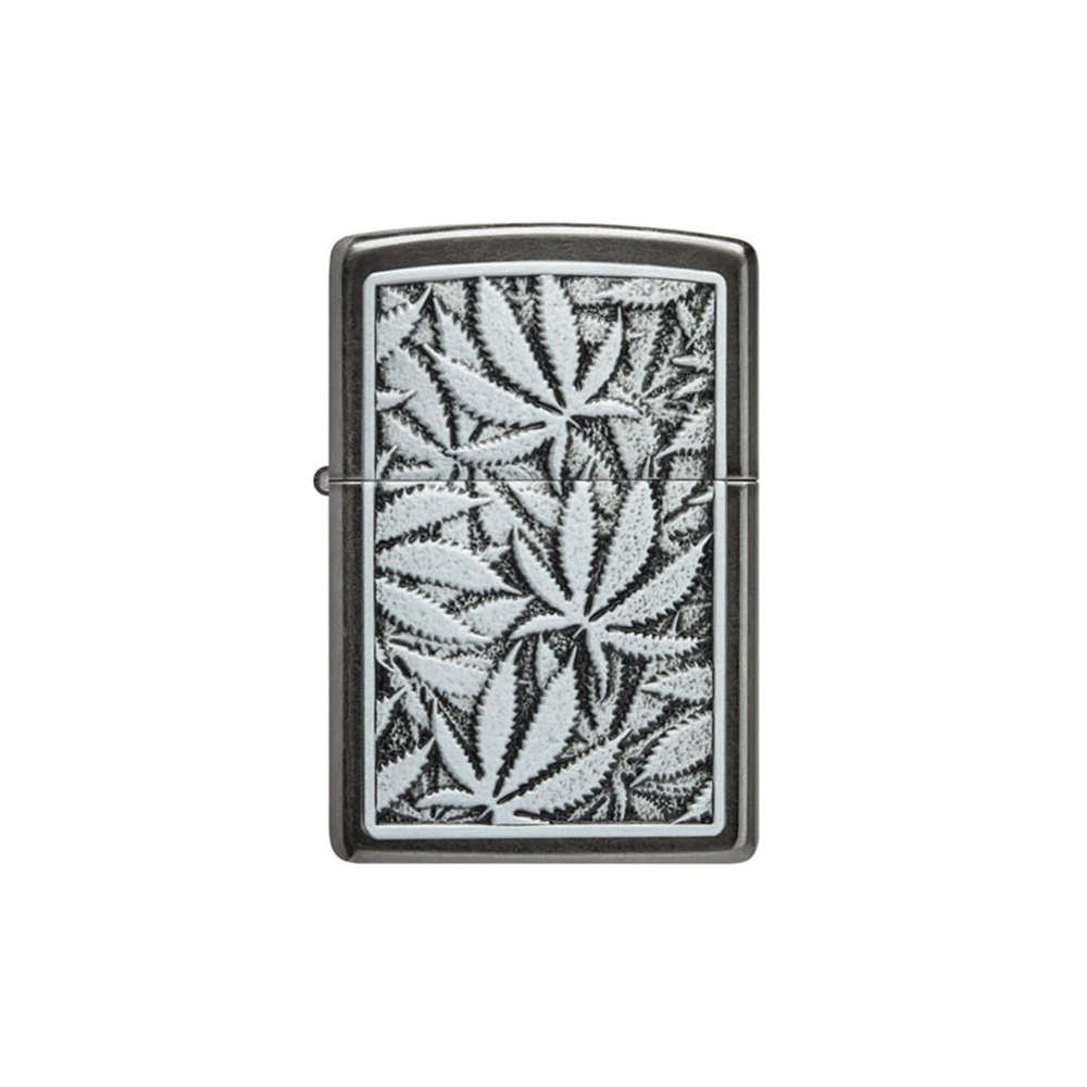 Zippo 48123 Cannabis Emblem Zippo Lighter ONE