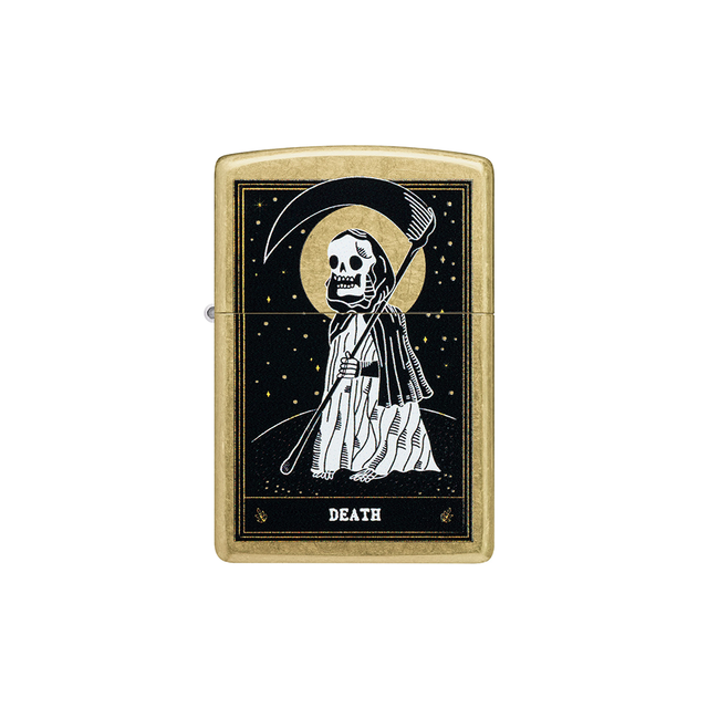 Zippo 46722 Death Card Design Horror · Goth ONE