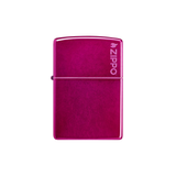 Zippo 24004ZL Translucent Candy Teal with Zippo Logo Basic · Pattern ONE