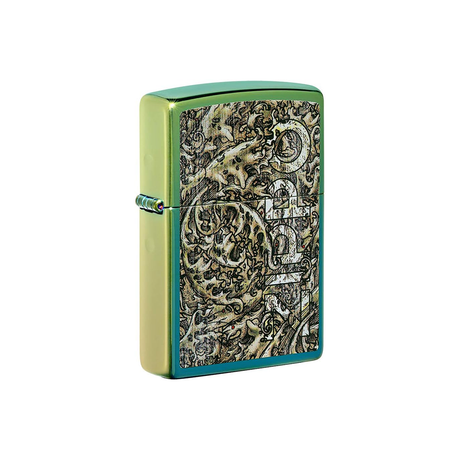 Zippo 49416 Zippo Design High Polish Teal