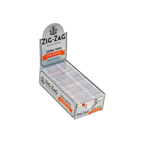 Zig Zag Ultra Thin Slow burning Papers Single Wide Size ONE