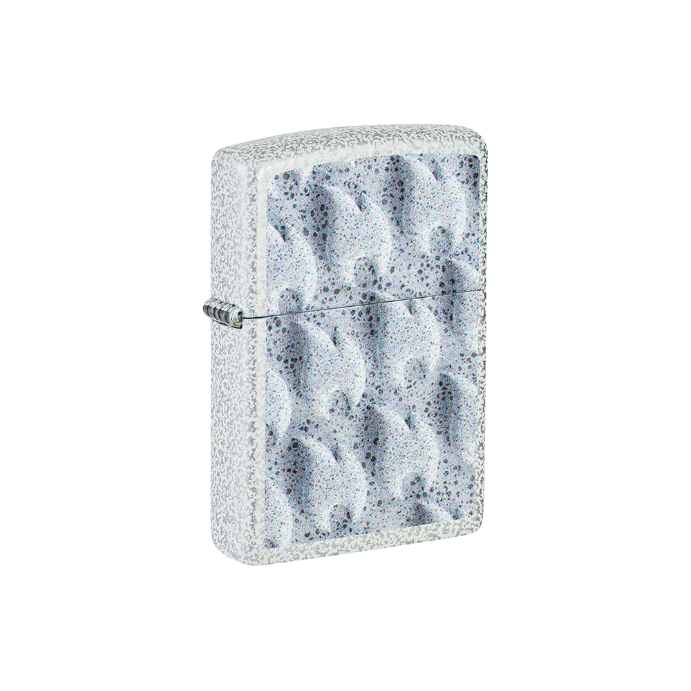 Zippo 46599 3D Frozen Flames Design Basic · Pattern ONE