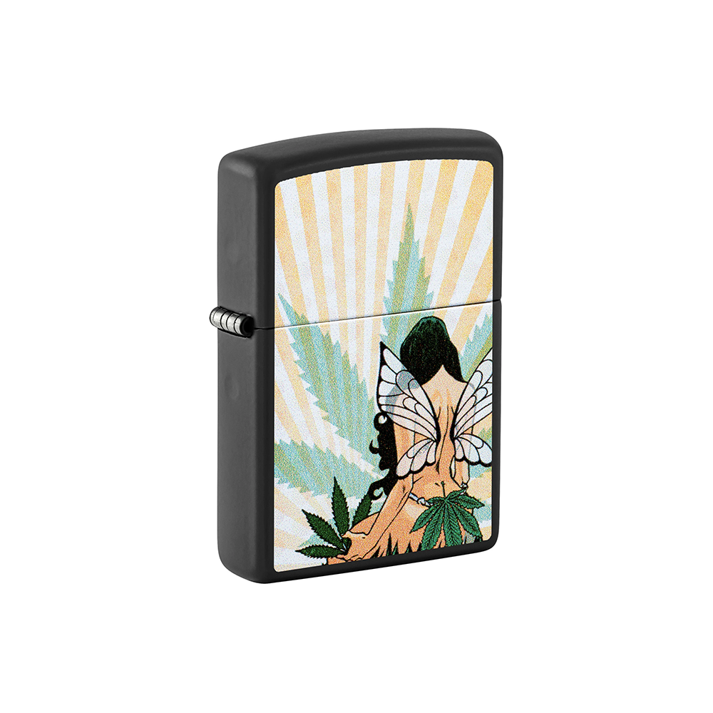 Zippo 46576 Cannabis Fairy Design Cannabis · Flower ONE