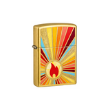 Zippo 46957 Colorful Flame Design