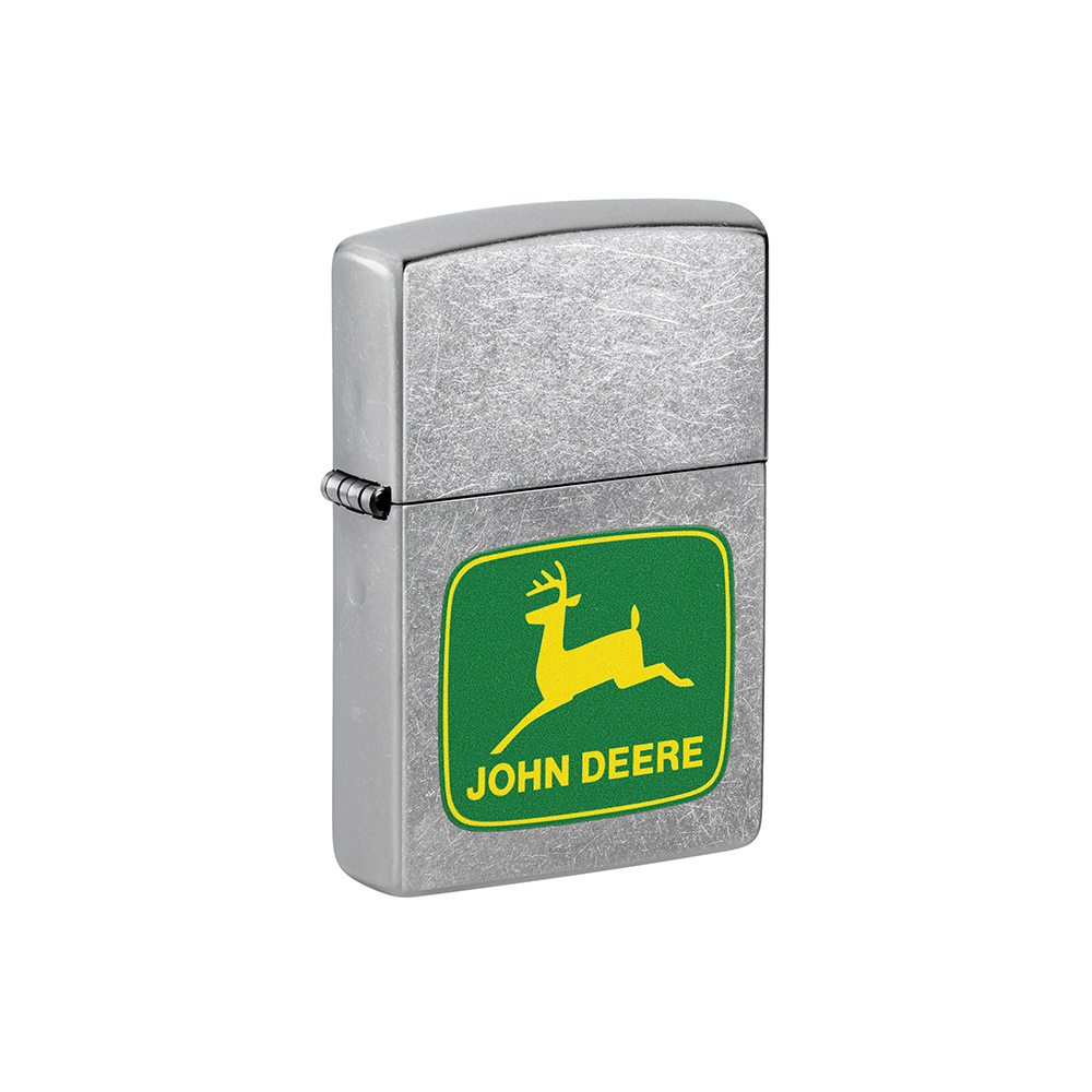 Zippo 46764 John Deere Moss Green Logo Design
