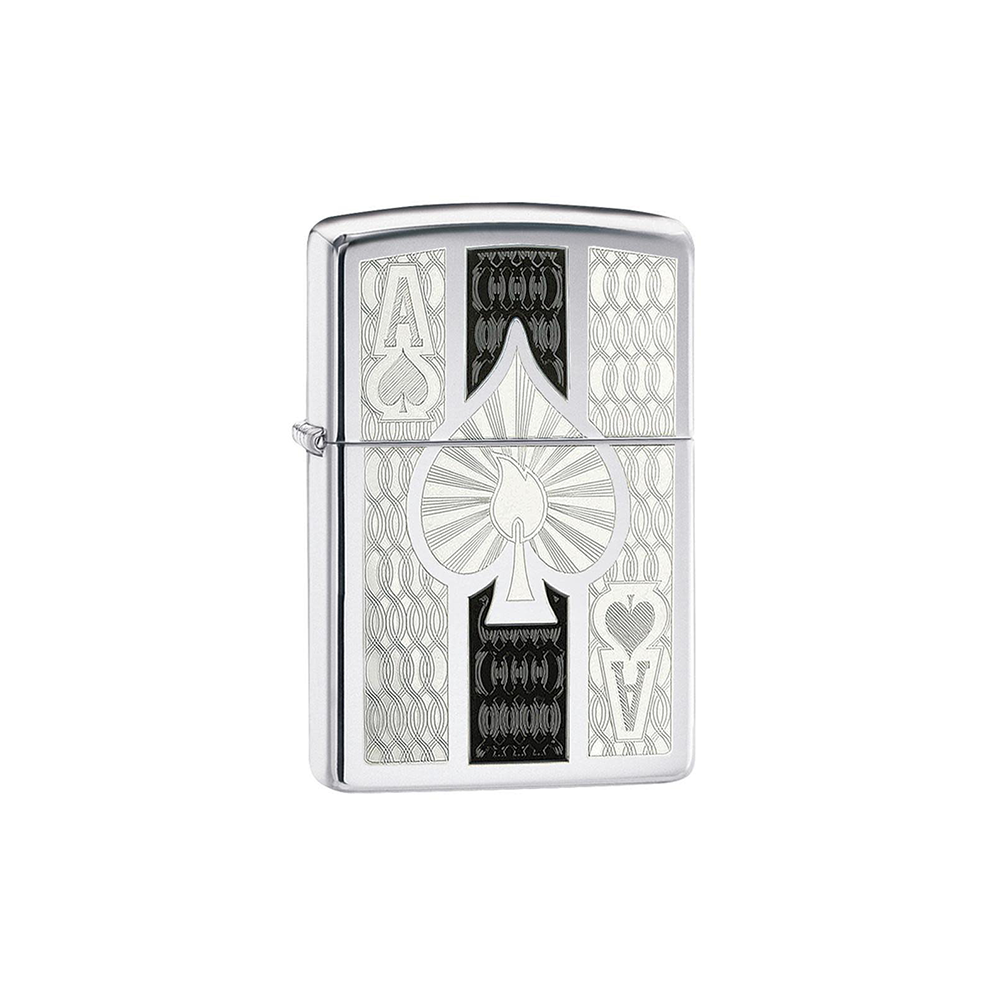 Zippo 24196 Intricate Spade Design Gambling · Spirit ONE