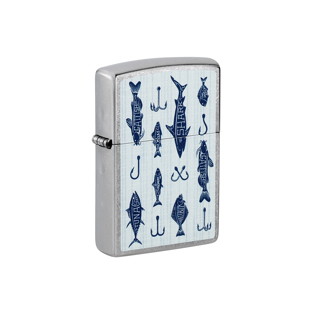 Zippo 46719 Fishing Lures Off the Hook Design Animal · Plant ONE