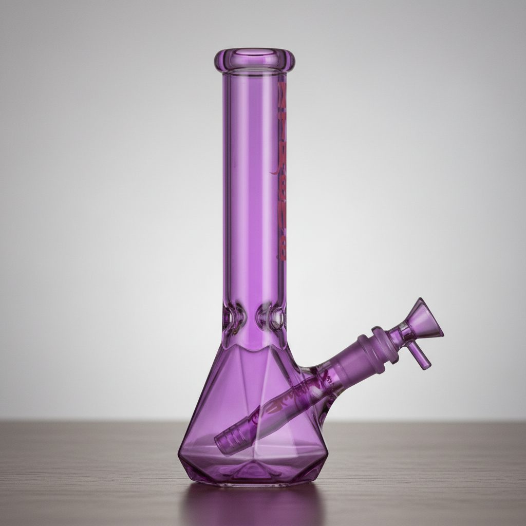 Xtreme | 10″ Square Base Thick Beaker Bong [XTR-MY007] – Box of 12 Glass Bong Canadian Distributor