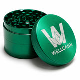 51mm 4-Piece Wellcann Metal Grinder Display Pack Super Supplys Inc