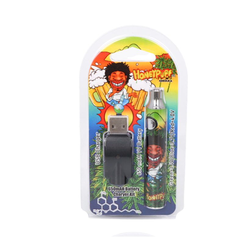 HoneyPuff | Power Toon Fast-Charge 510 Battery Display of 12 – Variable Voltage [P1336] 510 Battery Canadian Distributor