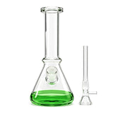 8" Emerald Beaker Glass Bong Glass Bong Super Supplys Inc