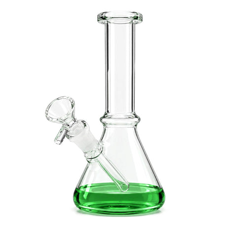 8" Emerald Beaker Glass Bong Glass Bong Super Supplys Inc Default Title