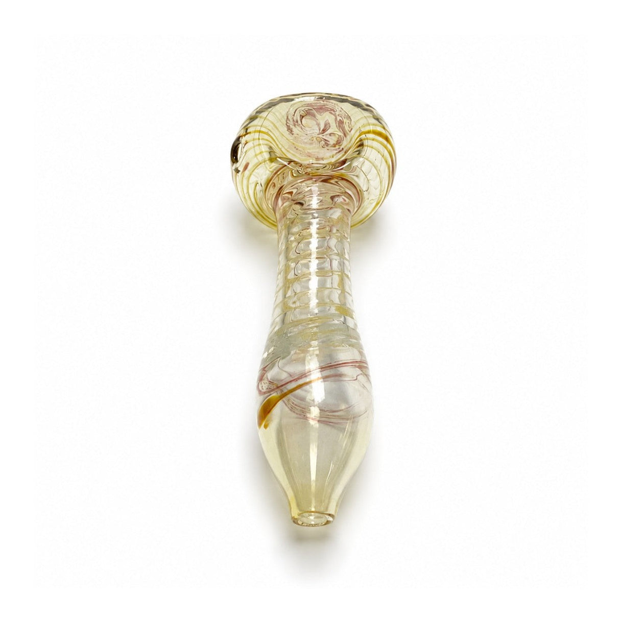 3" Spiral Swirl Glass Hand Pipe – 2 Pack