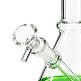 8" Emerald Beaker Glass Bong Glass Bong Super Supplys Inc