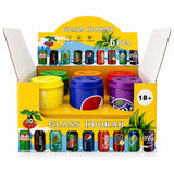 Soda Can Glass Bong Assorted Design-6 Pcs/Display Glass Bong Super Supplys Inc Default Title