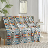 Nu Trendz | Solstice Pattern Polar Fleece Blanket-Assorted Box of 24 [0138] Blanket Canadian Distributor
