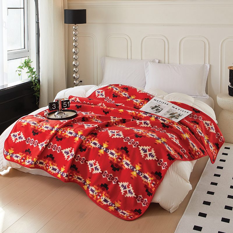 Nu Trendz | Solstice Design Heavy Polar Fleece Throw Blanket – Assorted Box of 12 [0582] Blanket Canadian Distributor