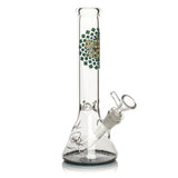 Cheech & Chong® Glass | 10" Fibonacci Beaker Base Water Pipe [CC164] Glass Bong Smoking Cat Distribution