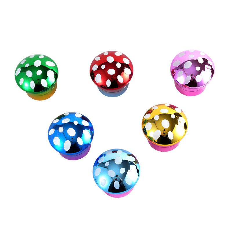 3 Parts 60mm Mushroom Grinder Box of 6 [SMJL-011] Display Pack Canadian Distributor