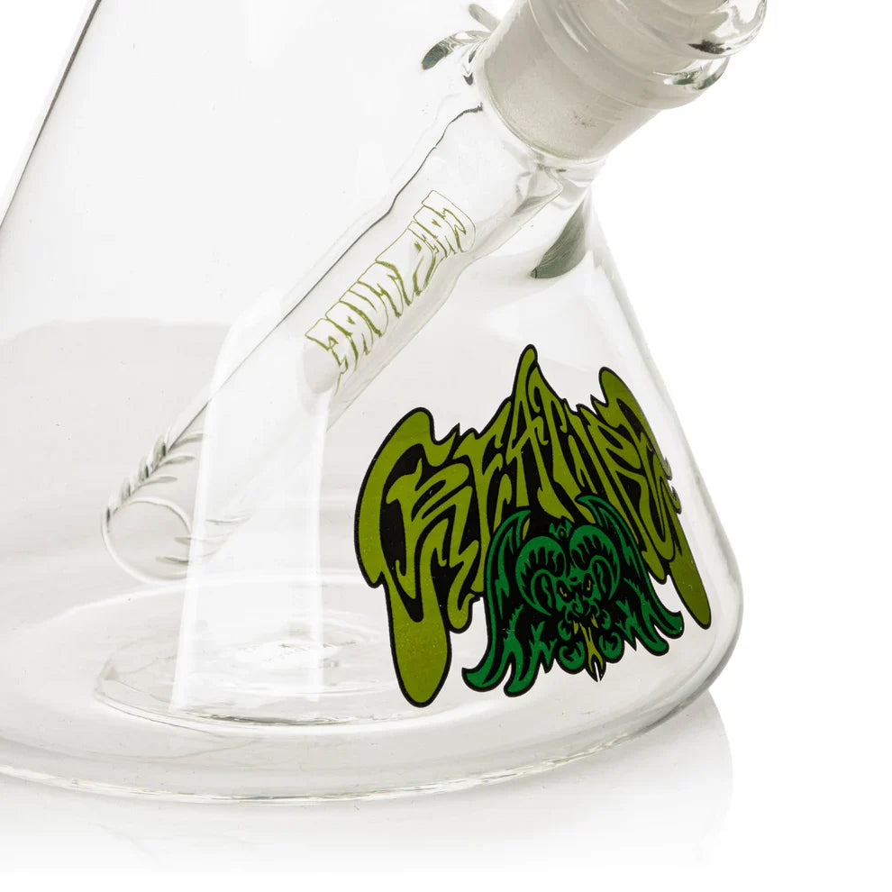GEAR Premium® | 12" Sacrifice Beaker Base Water Pipe Glass Bong Smoking Cat Distribution