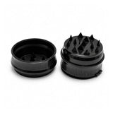 Portable Plastic Grinder Jar with Storage Container – 12PCS Display Display Pack Super Supplys Inc