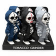 17cm Hooded Skeleton 4-Piece Grinder - 6CT Display Pack Super Supplys Inc Default Title