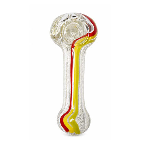 4.5" Color Line Glass Spoon Pipe Glass Pipe Super Supplys Inc Default Title