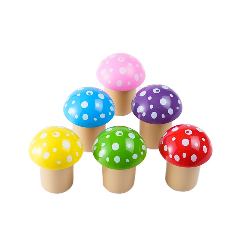 3 Parts 50mm Mushroom Head Plastic Grinder with Storage Box of 12 [SMJL-007]