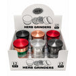 50mm 4-Piece Multi-Tone Metal Grinder - 12CT Display Pack Super Supplys Inc Default Title