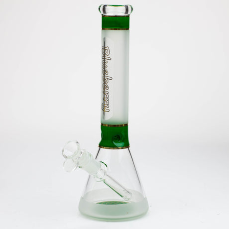 Blueberry-12 inch Mandala Base Sandblasted Beaker [ST014]