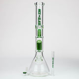 NG | 18 inch 6-Arm Perc & Splash Guard Beaker [G607-7] Glass Bong High-End Brands Glass