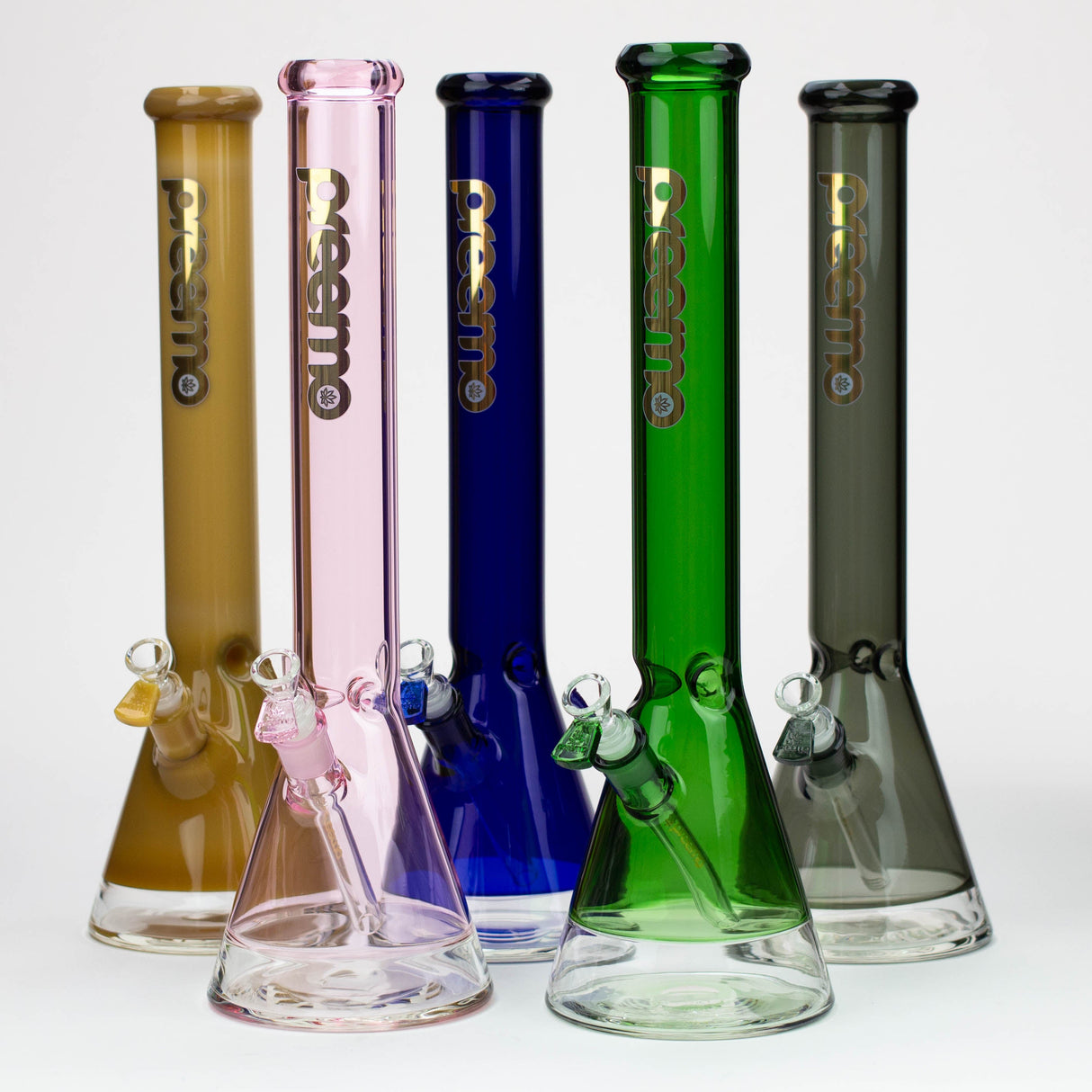 preemo | 18 inch Colored Beaker [P018] Glass Bong preemo