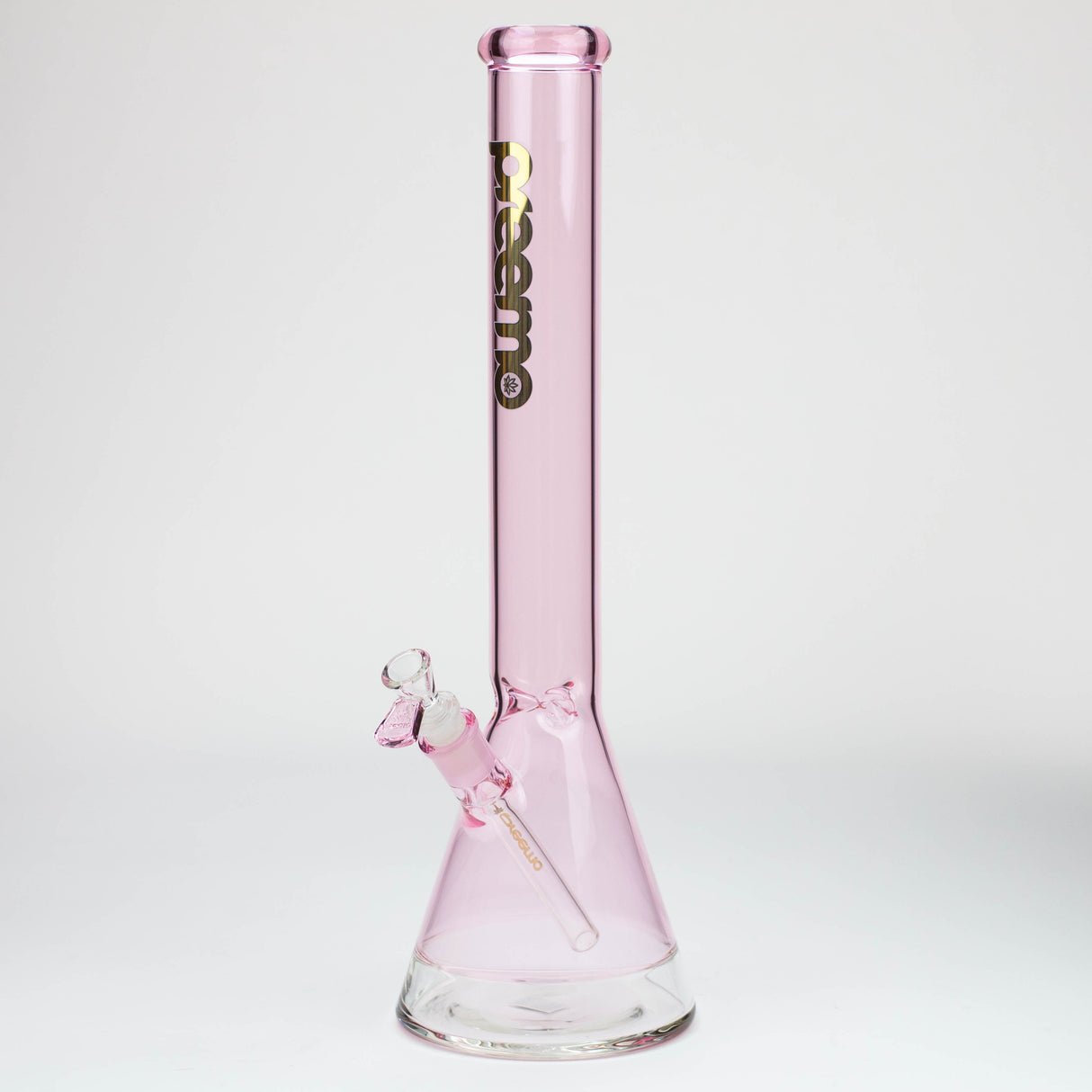 preemo | 18 inch Colored Beaker [P018] Glass Bong preemo PINK