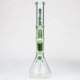 NG | 18 inch 6-Arm Perc & Splash Guard Beaker [G607-7] Glass Bong High-End Brands Glass