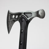 15"  Stonewash Blade Hunting Axe with Sheath Outdoor  Camping Axe [9570]