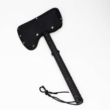 15"  Stonewash Blade Hunting Axe with Sheath Outdoor  Camping Axe [9570]