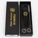 Acid Secs - Plain Natural Obsidian Smoking Pipe Quartz · Stone Pipe Acid Secs Productions Inc.