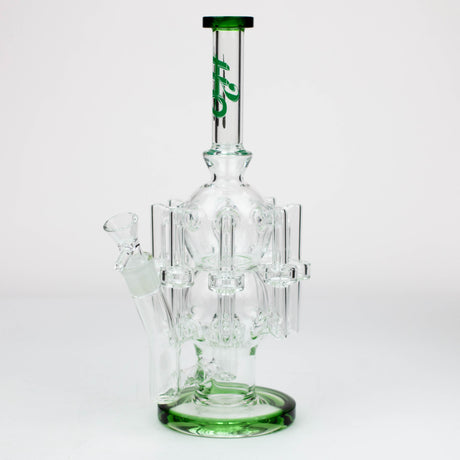 13.5" H2O Glass water recycle bong [H2O-17]