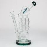 12" H2O Coil Glass water recycle bong [H2O-18]