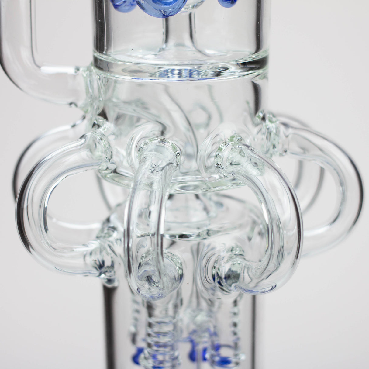 15" H2O  Glass water recycle bong [H2O-20]