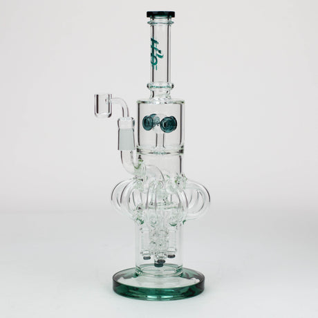 15" H2O  Glass water recycle bong [H2O-20]