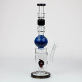 15" H2O Gold fumed sphere Glass water bong [H2O-23]