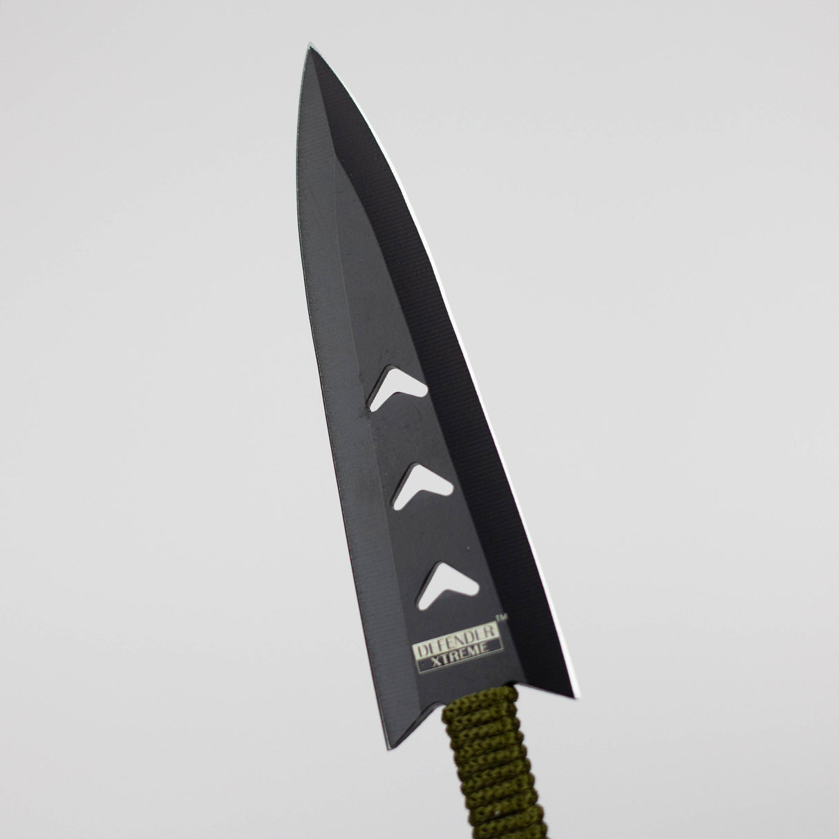 6PC of 6.5" Black Throwing Knives Stainless Steel Blade with Pouch [6776] Throwing Knife Canadian Distributor