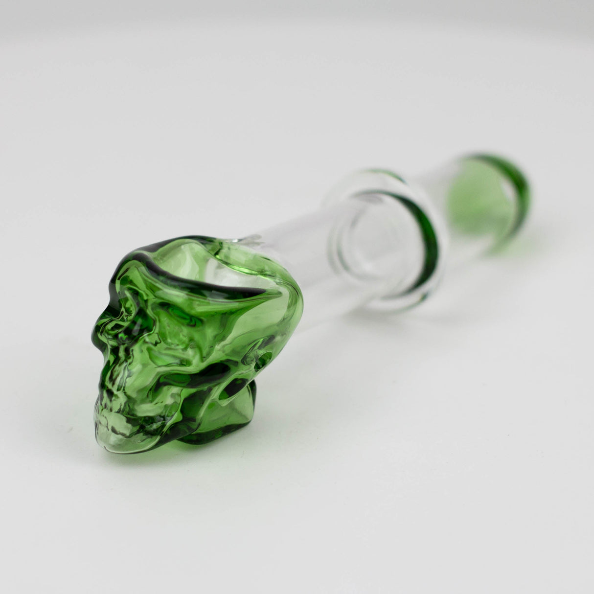 4" GLASS PIPE-SKULL [GP04]