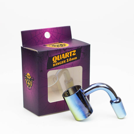 Xtreme Quartz Electroplating Flat Top Banger Display of 12
