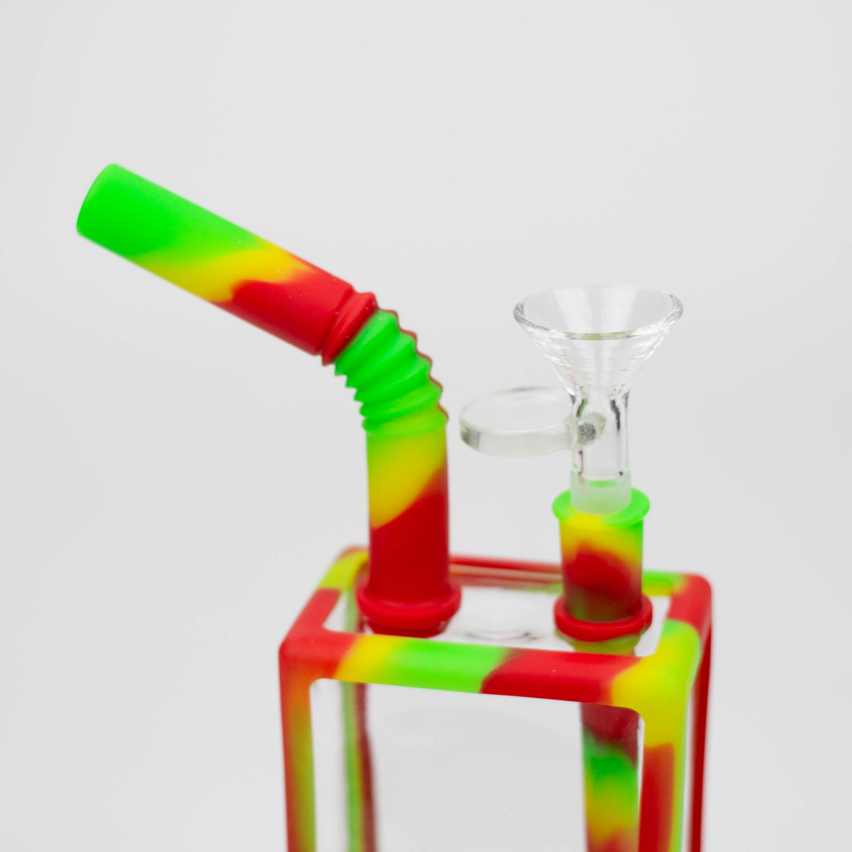 WENEED®- 8" Silicone Juice Box bong