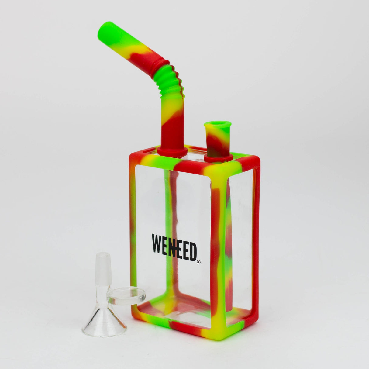 WENEED®- 8" Silicone Juice Box bong