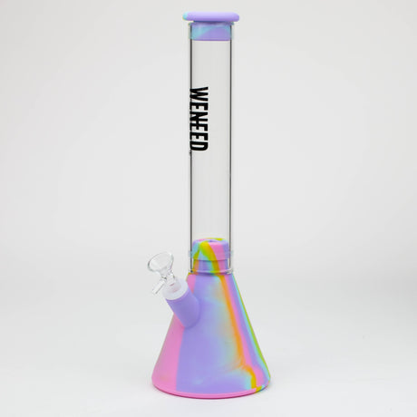 WENEED®- 12" Silicone Glass Beaker bong