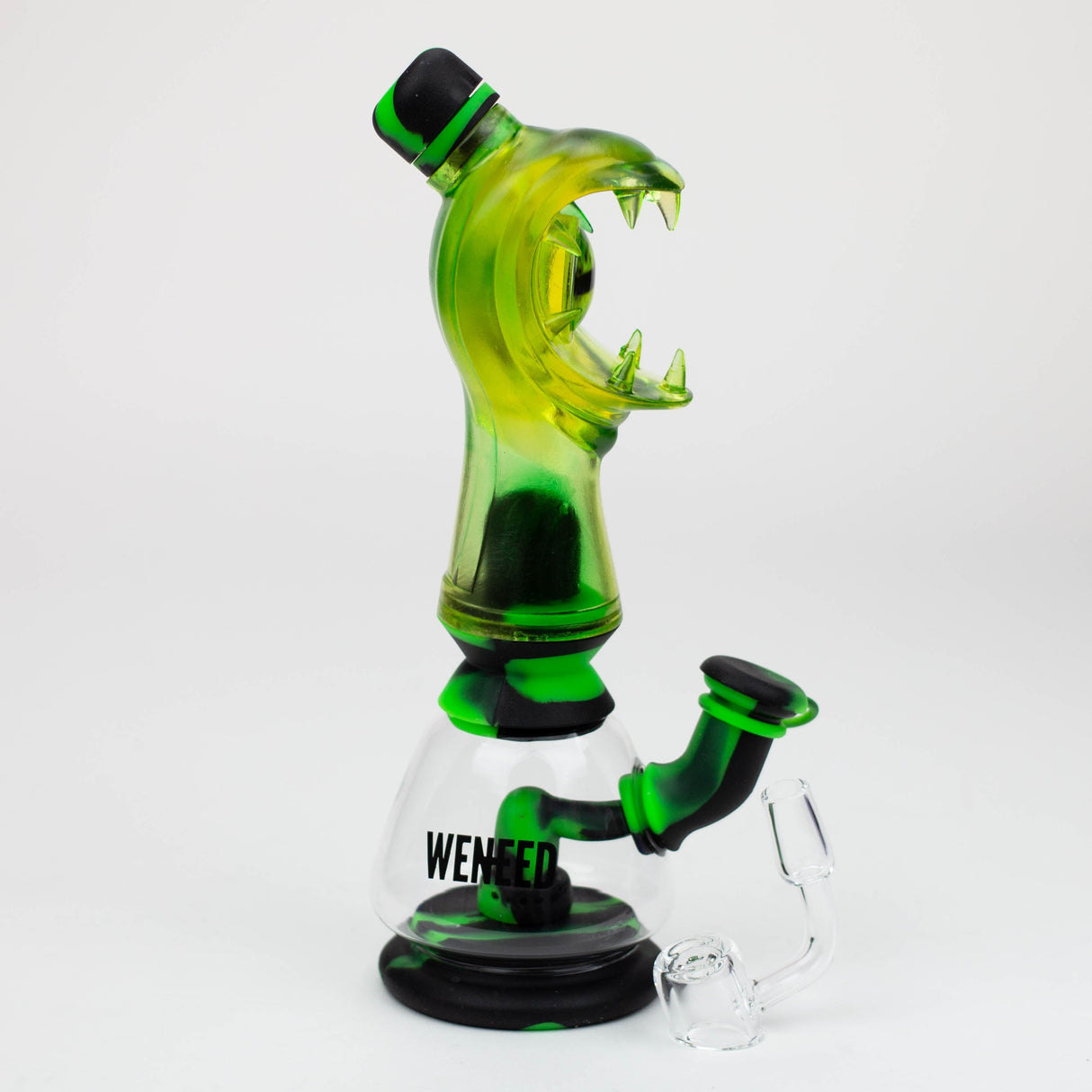 WENEED®- 9'' Leak Proof Monster Eyes Silicone Rig c